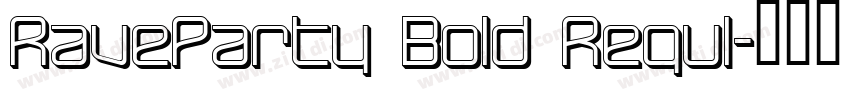RaveParty Bold Regul字体转换